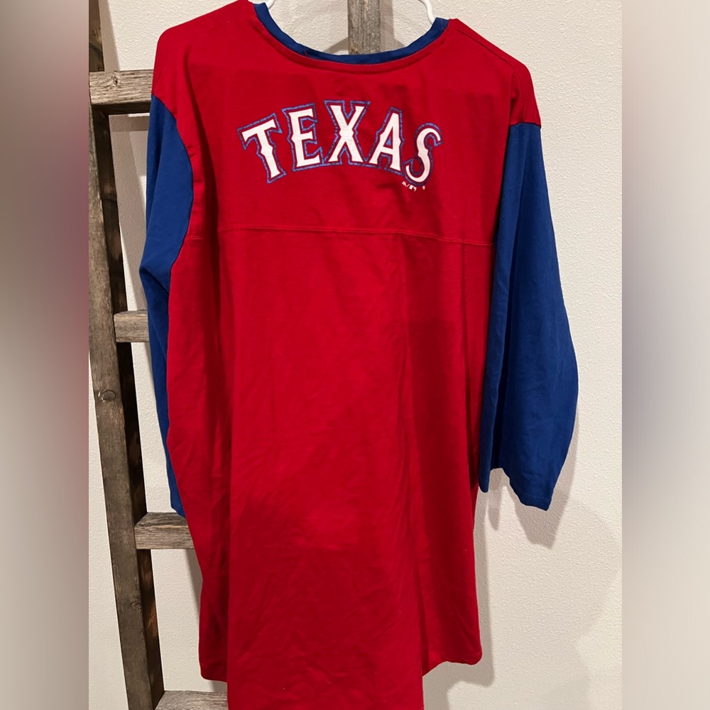 Plus size Texas Rangers shirt